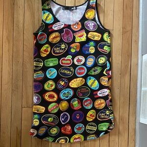 Love Moschino fruit print dress